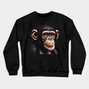 16-Bit Chimpanzee Crewneck Sweatshirt